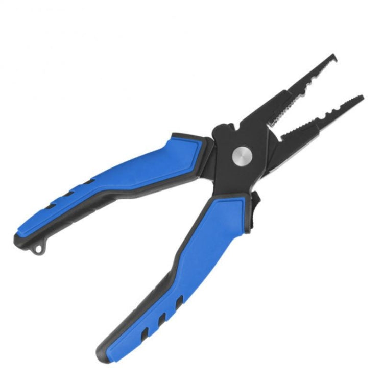 Skorter | Multifunctional Long Way Sub-Clamp Control Fish Pliers Fish Catcher(Luya Tongs (Blue))