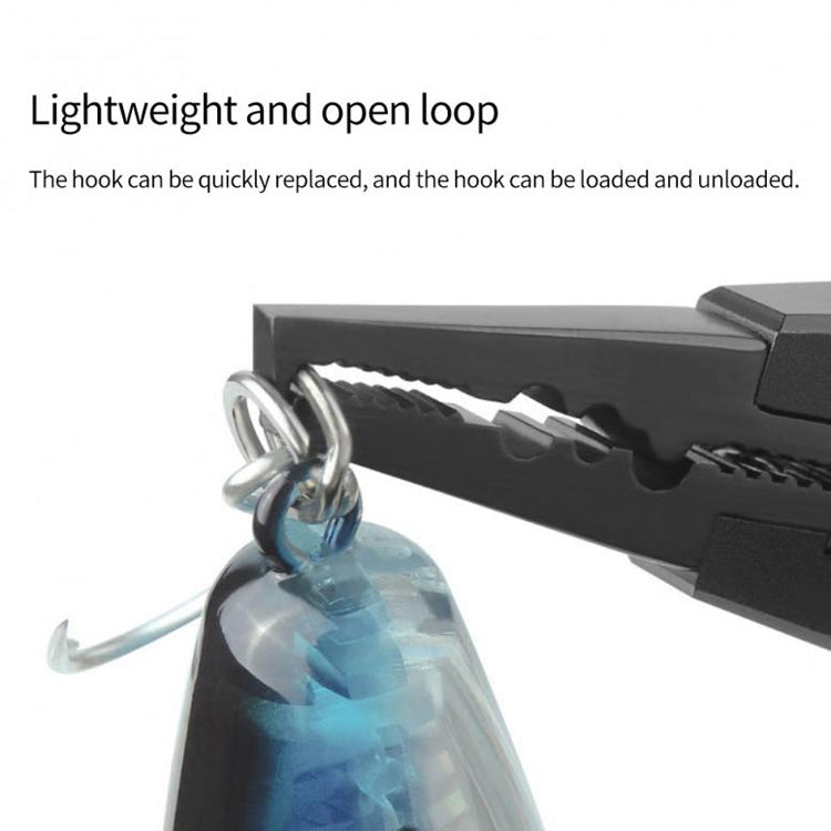 Skorter | Multifunctional Long Way Sub-Clamp Control Fish Pliers Fish Catcher(Luya Tongs (Blue))