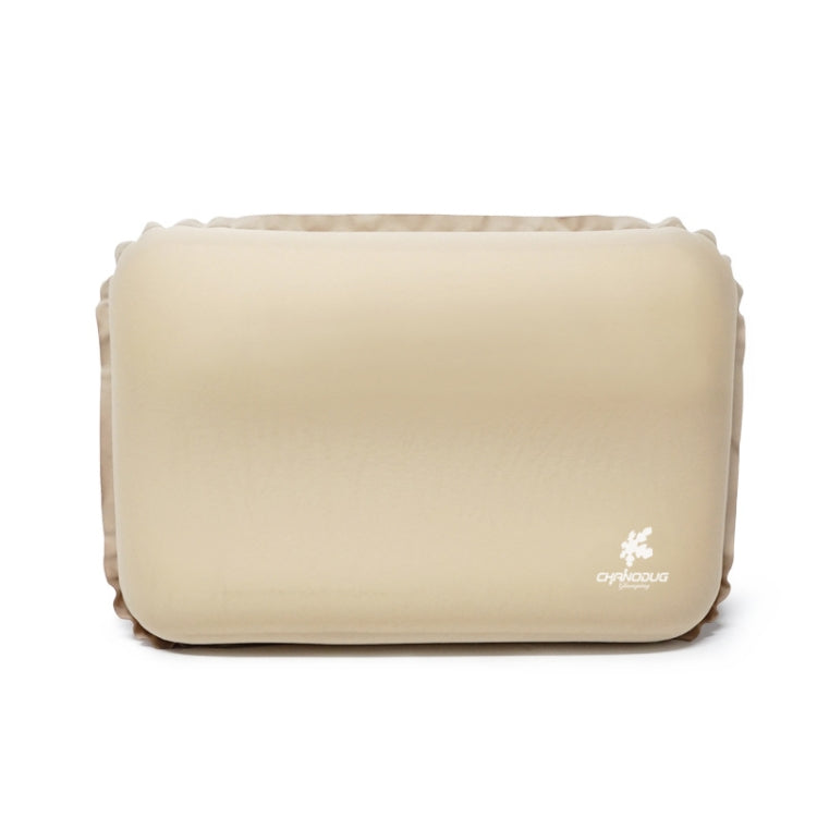 Skorter | CHANODUG Camping Travel Portable Automatic Inflatable Foam Pillow(Gold)