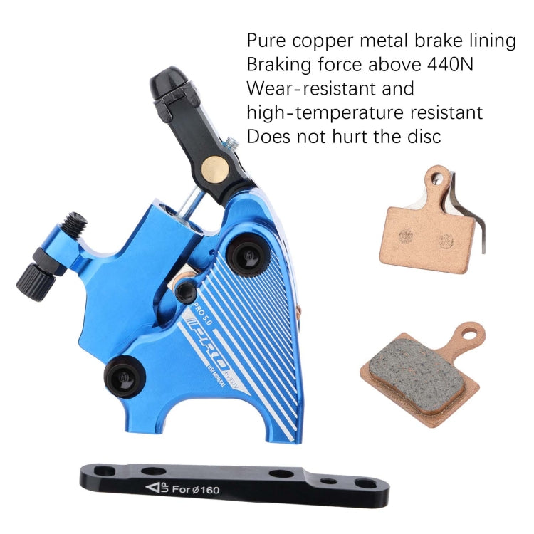 Skorter | 1 Pair IIIPRO Flat Mount Road Calipers Bilateral Brakes(Black)