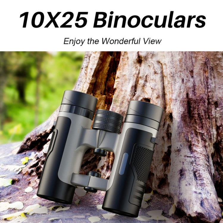 Skorter | APEXEL 10 x 25 Binoculars BAK4 Prism Zoom Telescope for Bird-watching Hunting Hiking(Black)