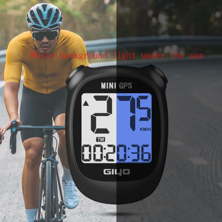 Skorter | GIYO M3 LCD Display Bike GPS Cycling Computer Wireless Road Bicycle Stopwatch Velocimeter(Black)