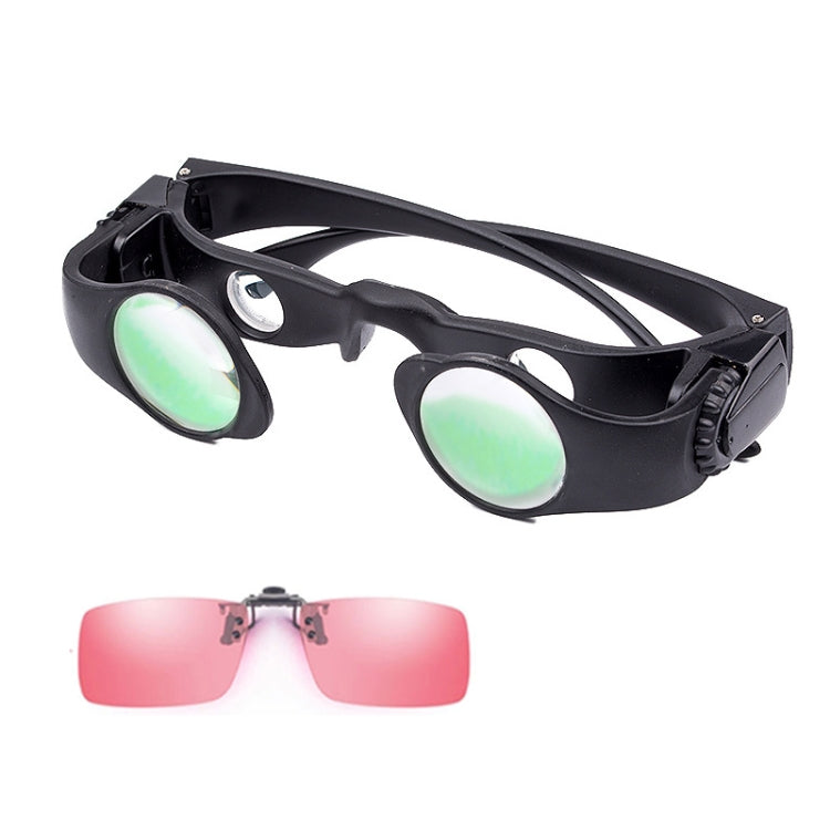 Skorter | 8x Fishing Binoculars Zoomable Telescope Glasses ,Style: Telescope+Red Clip