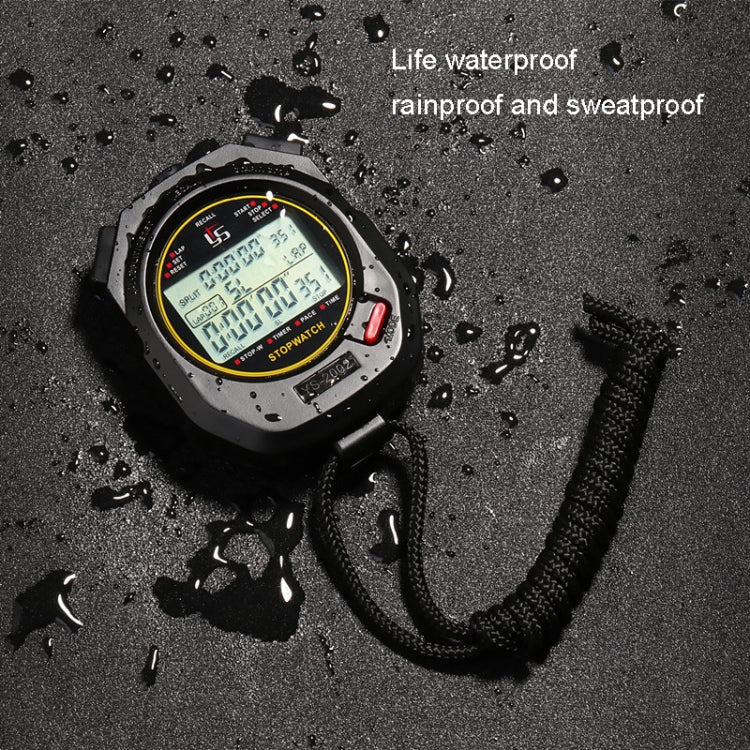 Skorter | YS Millisecond Stopwatch Timer Running Training Referee Stopwatch, Style: YS2002 200 Memory