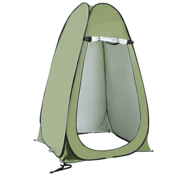 Skorter | Outdoor Camping Toilet Changing Tent Automatic Shower Bathing Tent, Style: Single Person(Green)