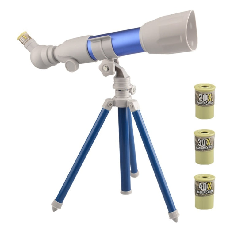 Skorter | Children High-definition Multiple Astronomical Telescope Science Teaching Aids(A Model Blue)