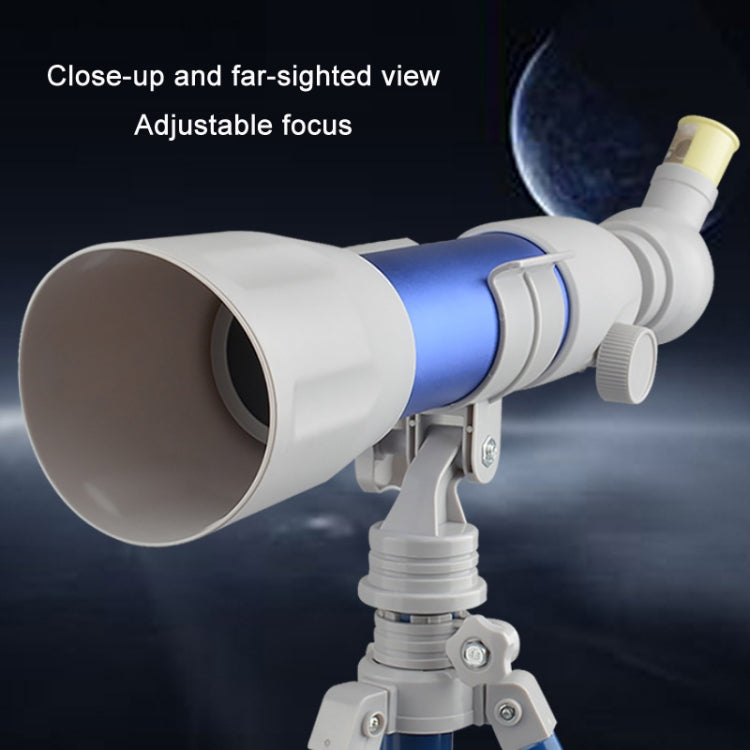 Skorter | Children High-definition Multiple Astronomical Telescope Science Teaching Aids(A Model Blue)