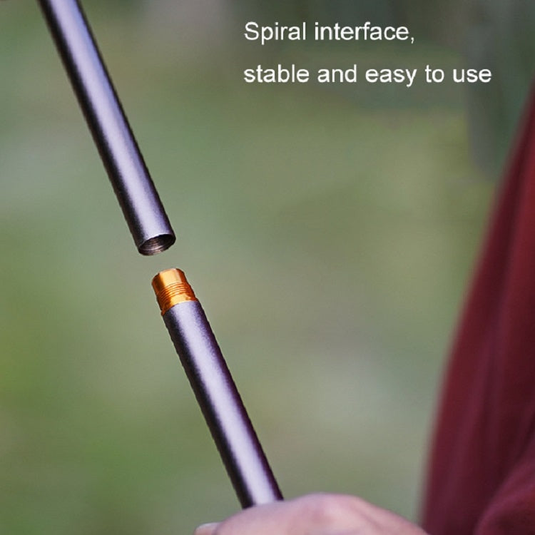 Skorter | Outdoor Camping Telescopic Double Hook Folding Light Stand(Golden)