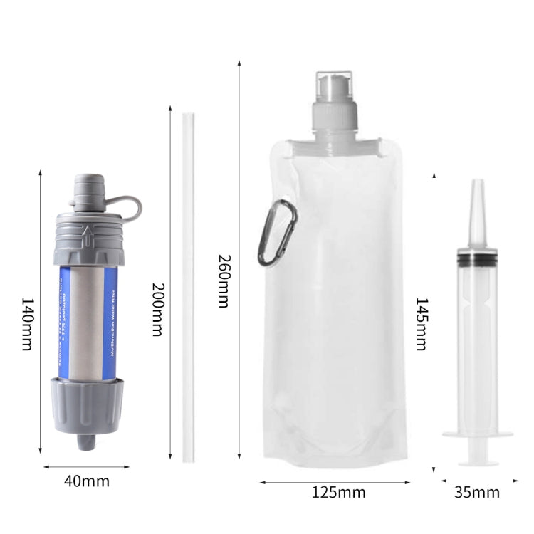 Skorter | 1282 Outdoor Camping Sewage Filter Purifier(Grey)