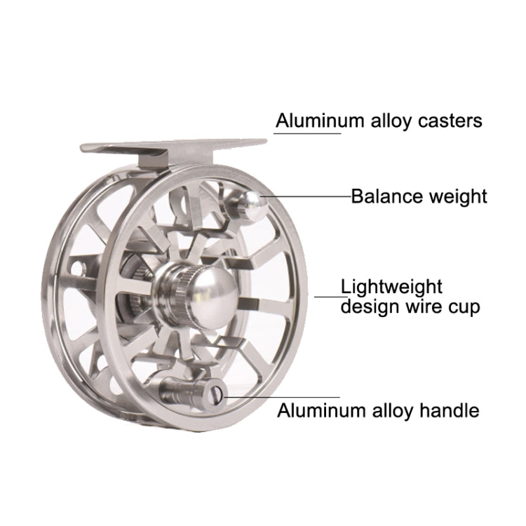 Skorter | LEO 27760 LEO AL75 Aluminum Alloy CNC Flying Fishing Wheel(Swap Left and Right Hand)