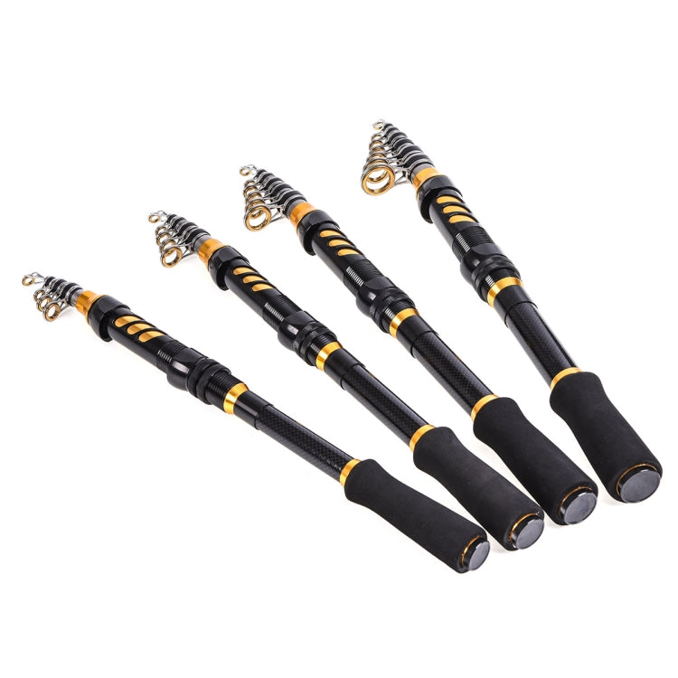 Skorter | LEO 28004 Short Carbon Sea Pole Mini Road Fishing Rod Fishing Gear, Length: 150cm