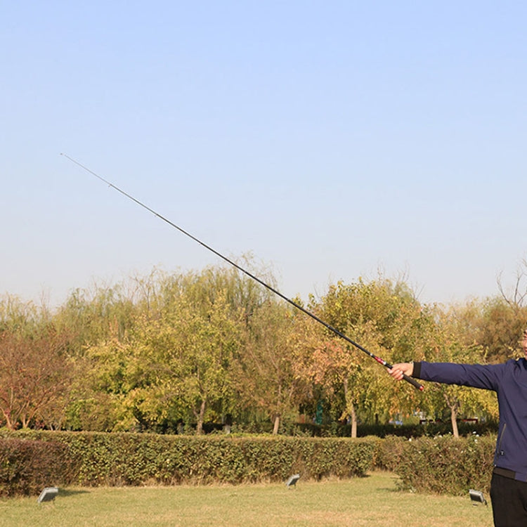 Skorter | Telescopic Lure Rod Mini Fishing Rod Portable Fishing Tackle, Length: 2.4m(Red Straight Handle)