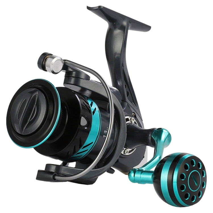 Skorter | Metal Spinning Wheel CNC Rocker Throwing Rod Fish Wheel, Style: DK II 3000 (Metal Ball Grip)