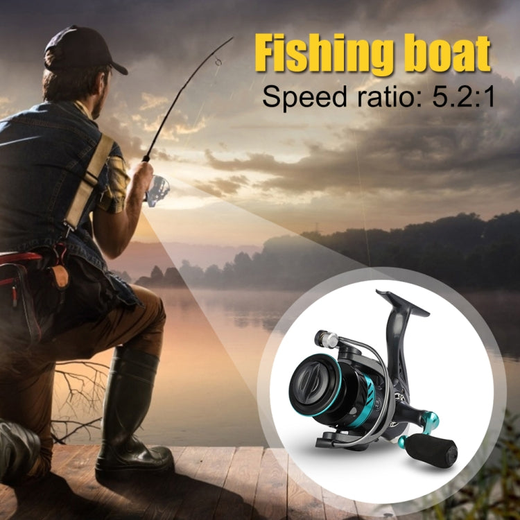 Skorter | Metal Spinning Wheel CNC Rocker Throwing Rod Fish Wheel, Style: DK II 6000 (Metal Ball Grip)