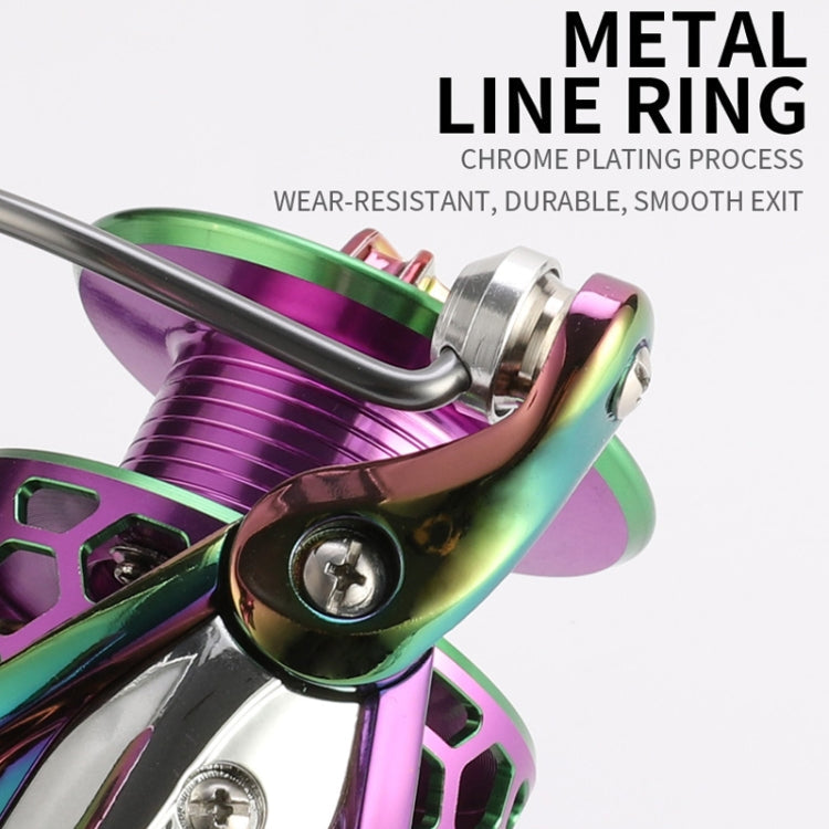 Skorter | Colorful Metal Fish Line Wheel Long Throw Sea Rod Spinning Wheel, Specification: SK5000