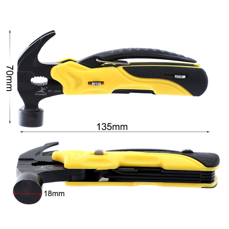 Skorter | RDEER RT-2345 Multifunctional Pliers Folding Knife Outdoor Home Emergency Tool