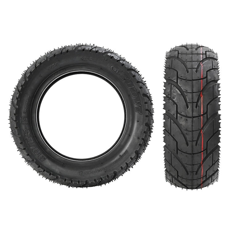 Skorter | For KUGOO M4 TUOVT 80/65-6.5 10 inch Electric Skateboard Vacuum Explosion-Proof Outer Tire(Off-road Tire)