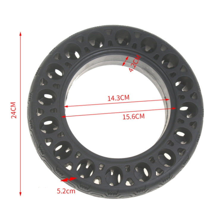 Skorter | For Segway G30 Max 10-inch F20 F30 F40 Solid Run-flat Tire 60/70-6.5 Hollow Tire