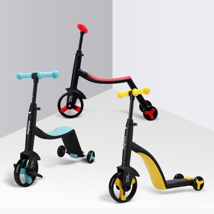 Skorter | nadle FoldableThree-wheeled Three-mode Balance Bicycle Child Scooter(Yellow)