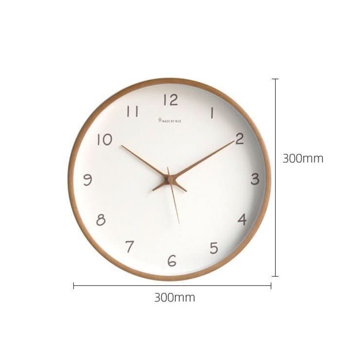 Skorter | Analog Wood Wall Clock with Silent Movement