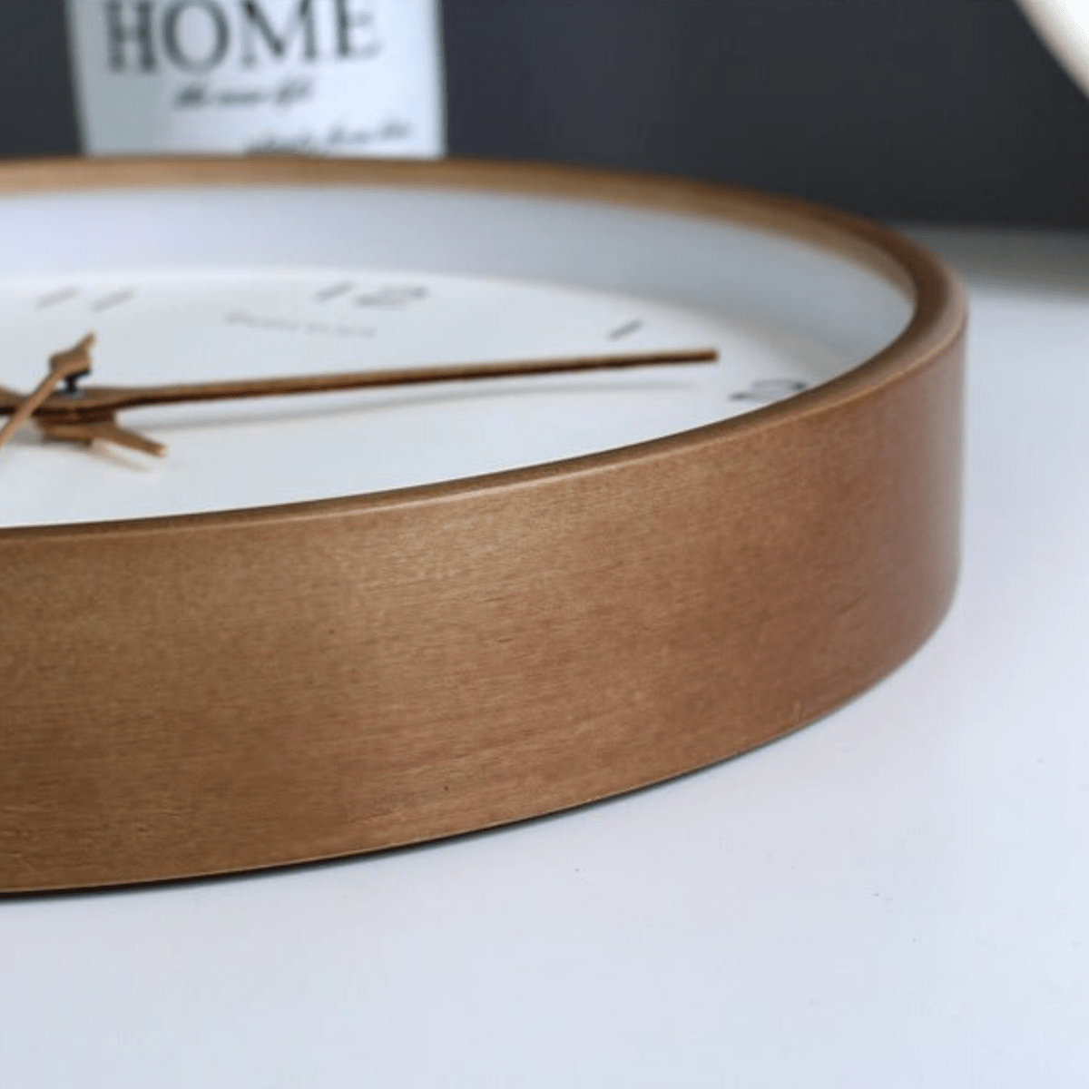Skorter | Analog Wood Wall Clock with Silent Movement
