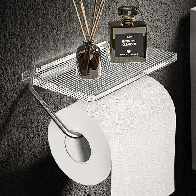 Skorter | Acrylic Toilet Paper Holder