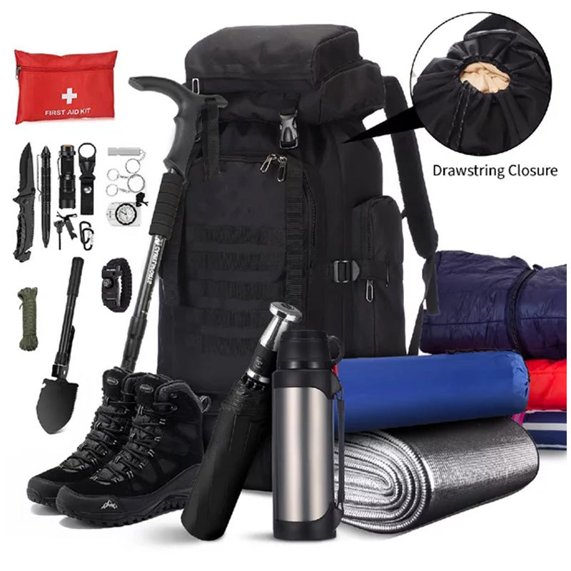 Skorter | Pack Backpack Bag 100L Waterproof Tactical Military Hiking Camping BAG