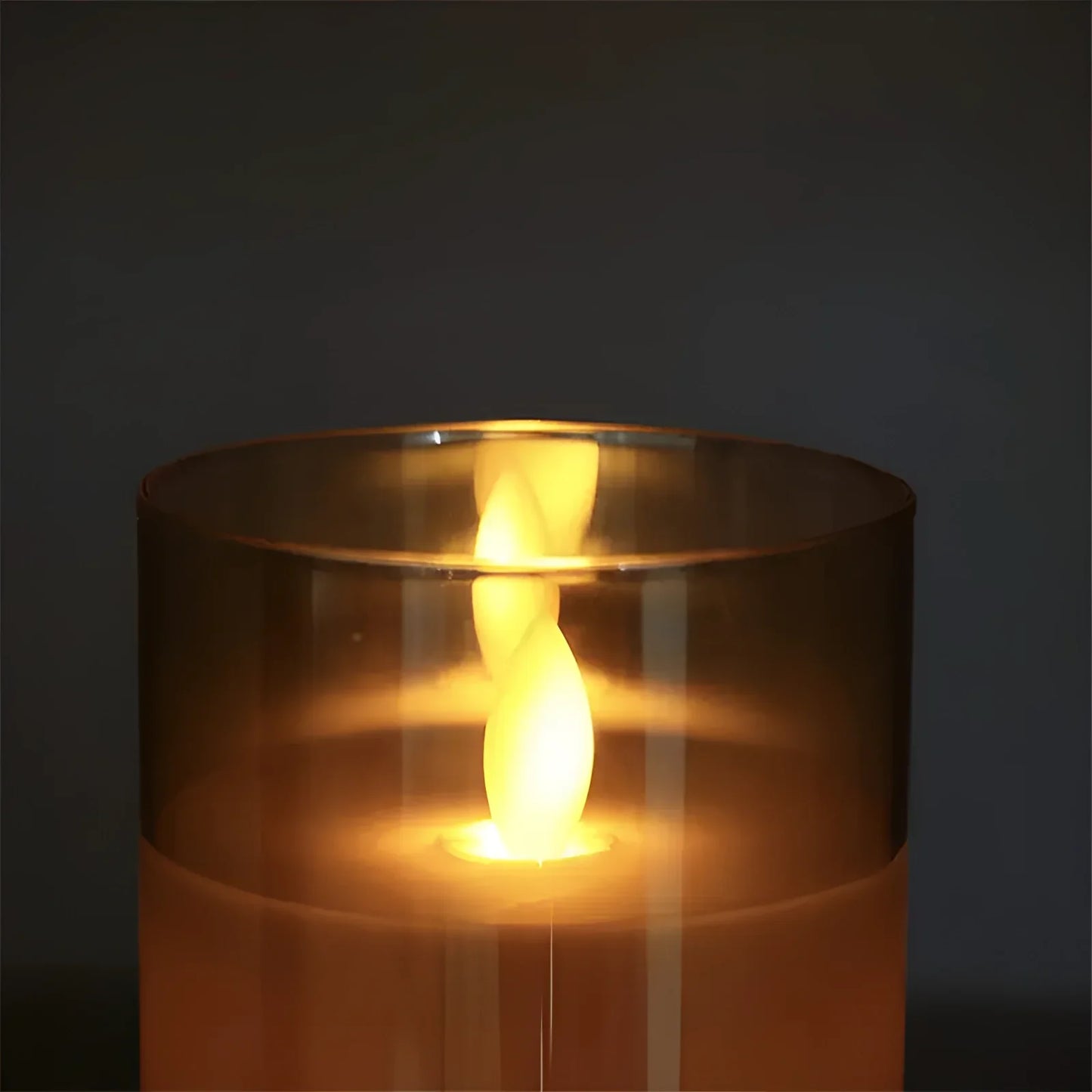 Skorter | Realistic LED. Flameless Candle Set - Battery Operated, Smokeless, Decorative