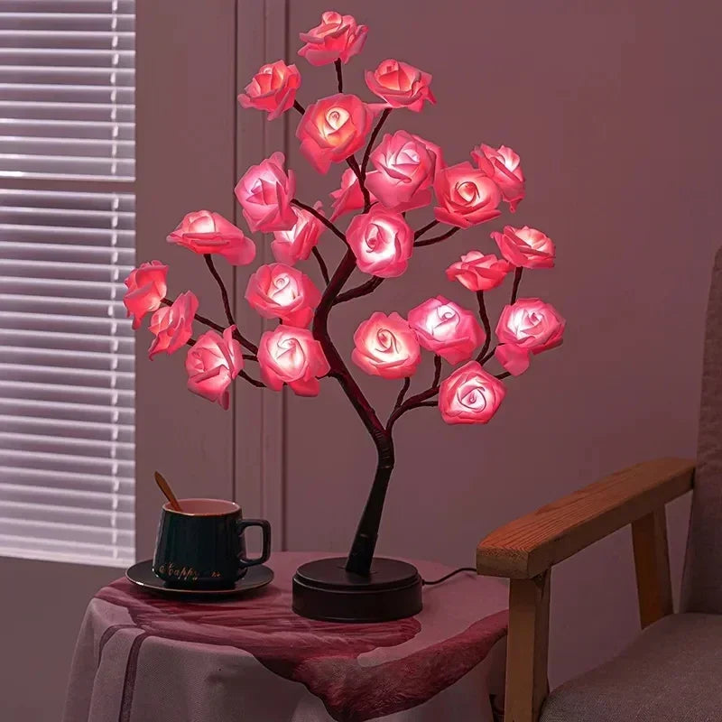 Skorter | RadiantRose - Illuminated Roses Table Lamp