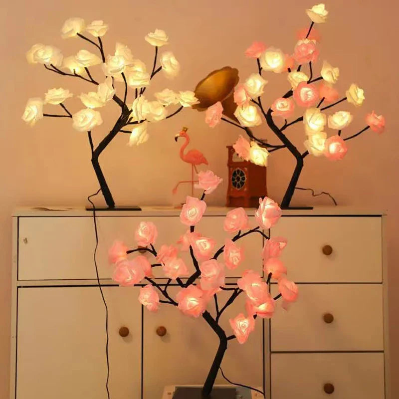 Skorter | RadiantRose - Illuminated Roses Table Lamp