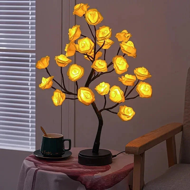 Skorter | RadiantRose - Illuminated Roses Table Lamp