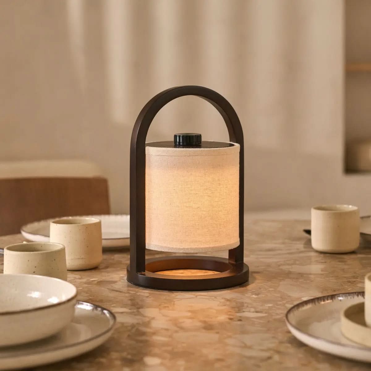 Skorter | LightWonder Wood – Cordless Table Lamp made of Natural Wood