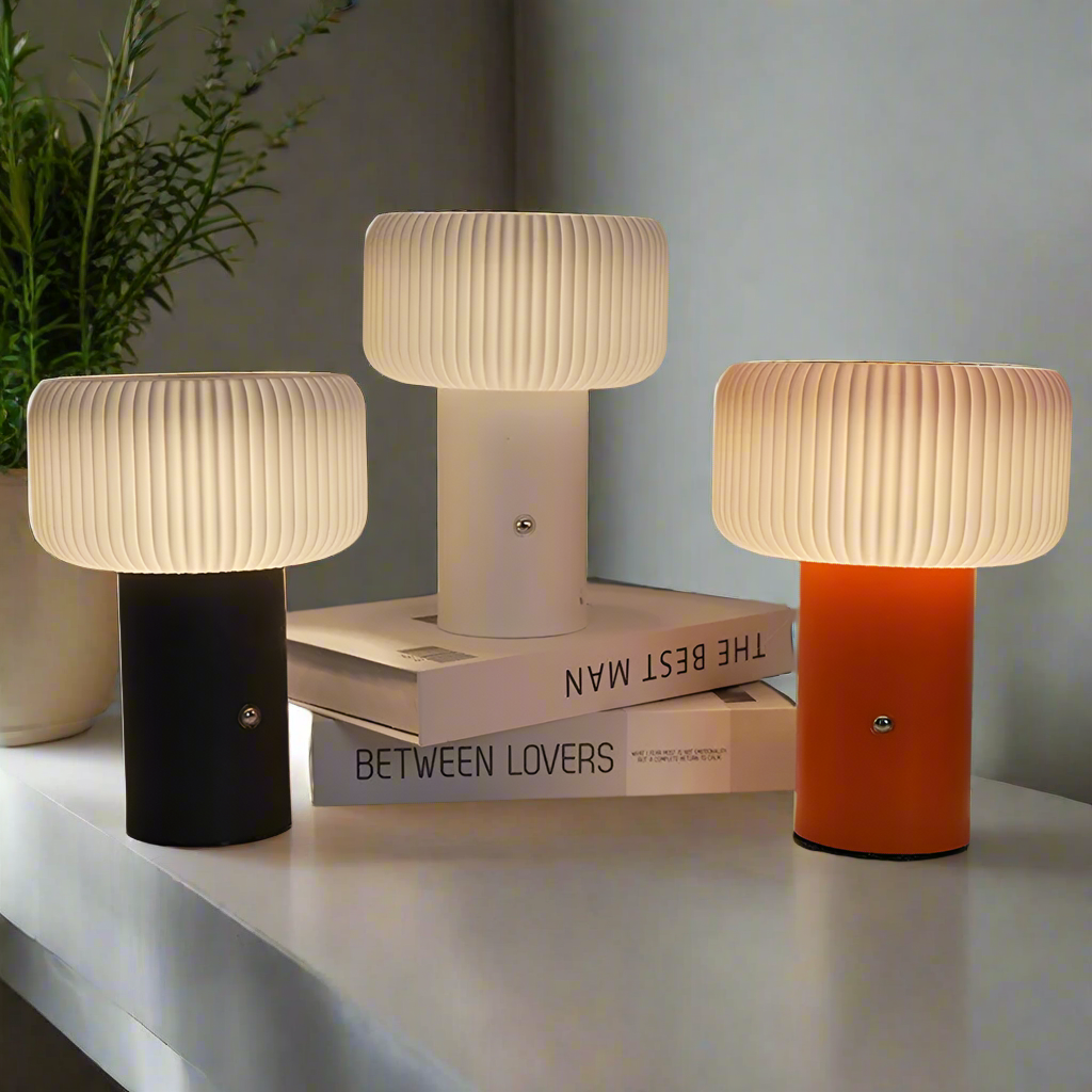 Skorter | Mushrooms Nightlight Table Lamp with 3-Color Dimming