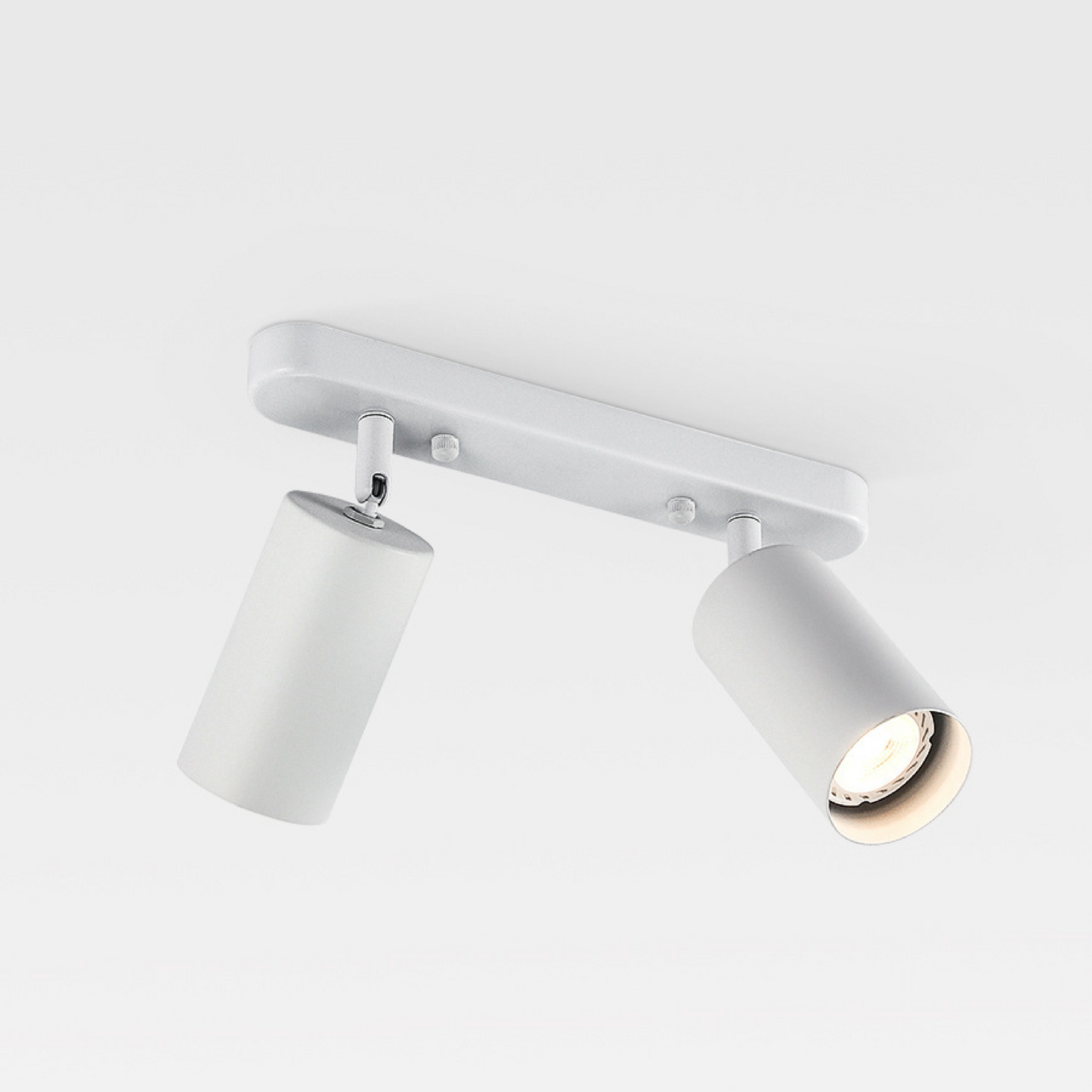 Skorter | TwinGlow Rotating Ceiling Lamp – Adjustable 2-Head Modern Spotlight