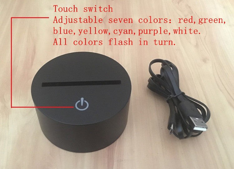 Skorter | Meditation Yoga 3d Led Night Light