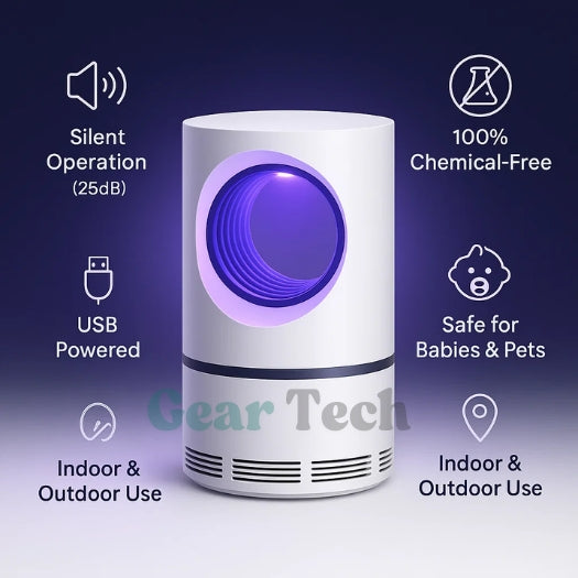 Skorter | InsectoStop UV Fly Catcher – Electric Mosquito Lamp for Indoor and Outdoor