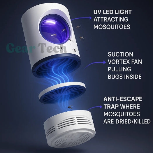 Skorter | InsectoStop UV Fly Catcher – Electric Mosquito Lamp for Indoor and Outdoor