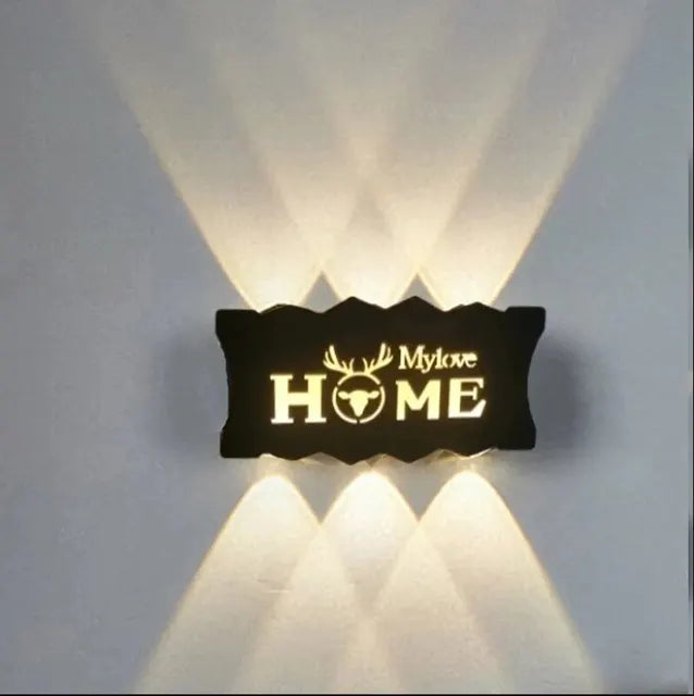 Skorter | LetterLume – Personal LED Wall Lamp with Letters for Living Room & Bedroom