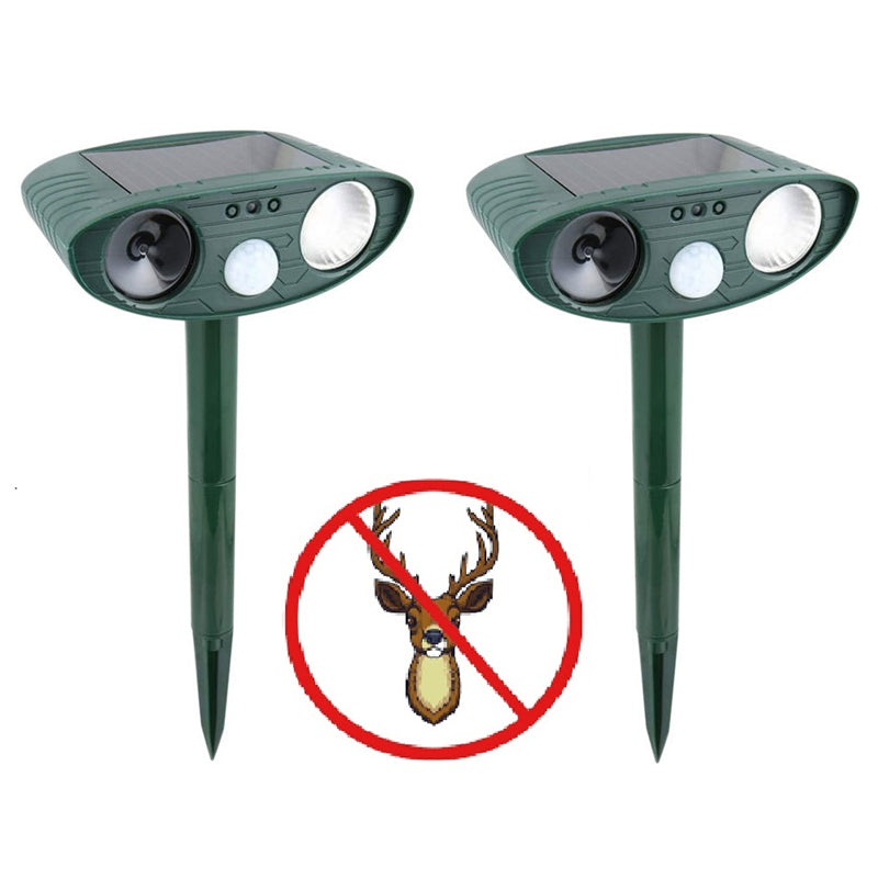 Skorter | Ultrasonic Deer Repeller Solar Powered for Garden Protection