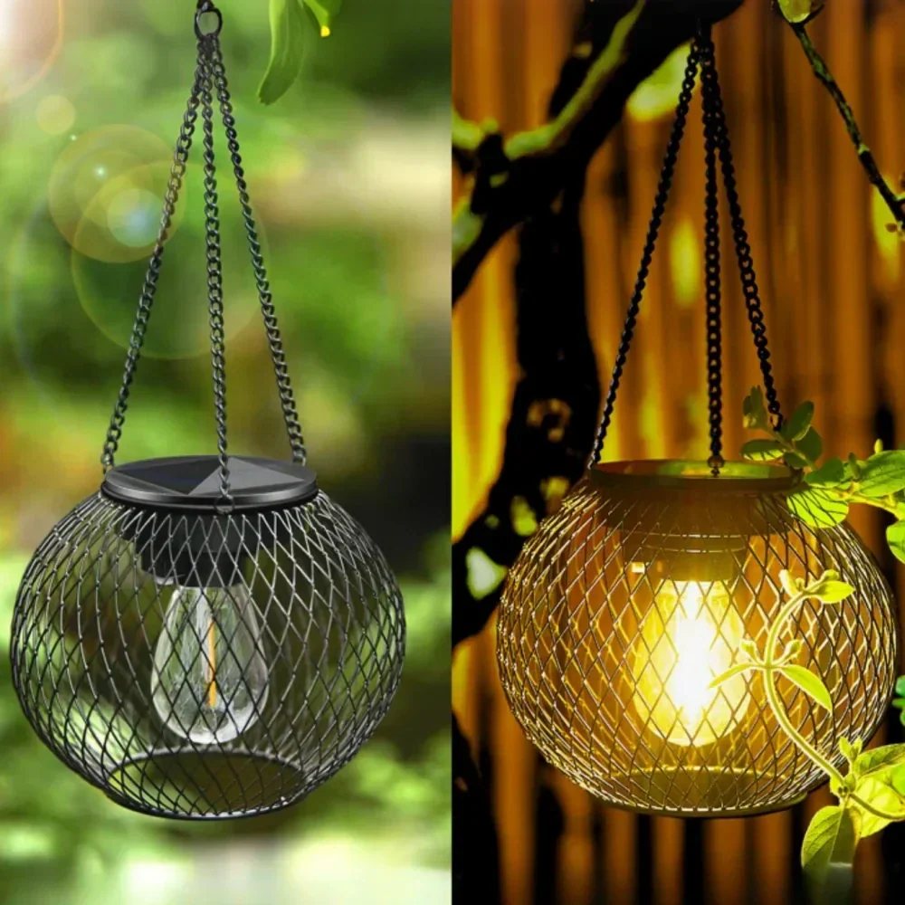 Skorter | Sunny Garden Solar Lantern – Waterproof LED Outdoor Light with Auto Sensor