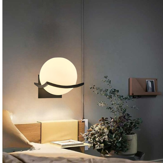 Skorter | Modern LED Wall Lamp with Glass Panel