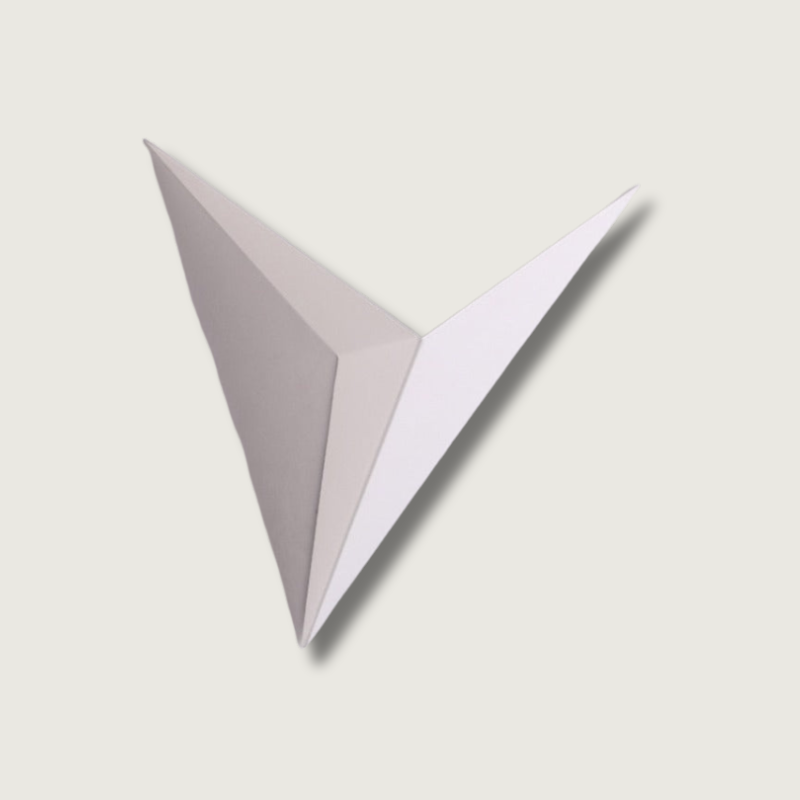 Skorter | TriGlow – Triangular Wall Lamp for Sleek, Modern Lighting