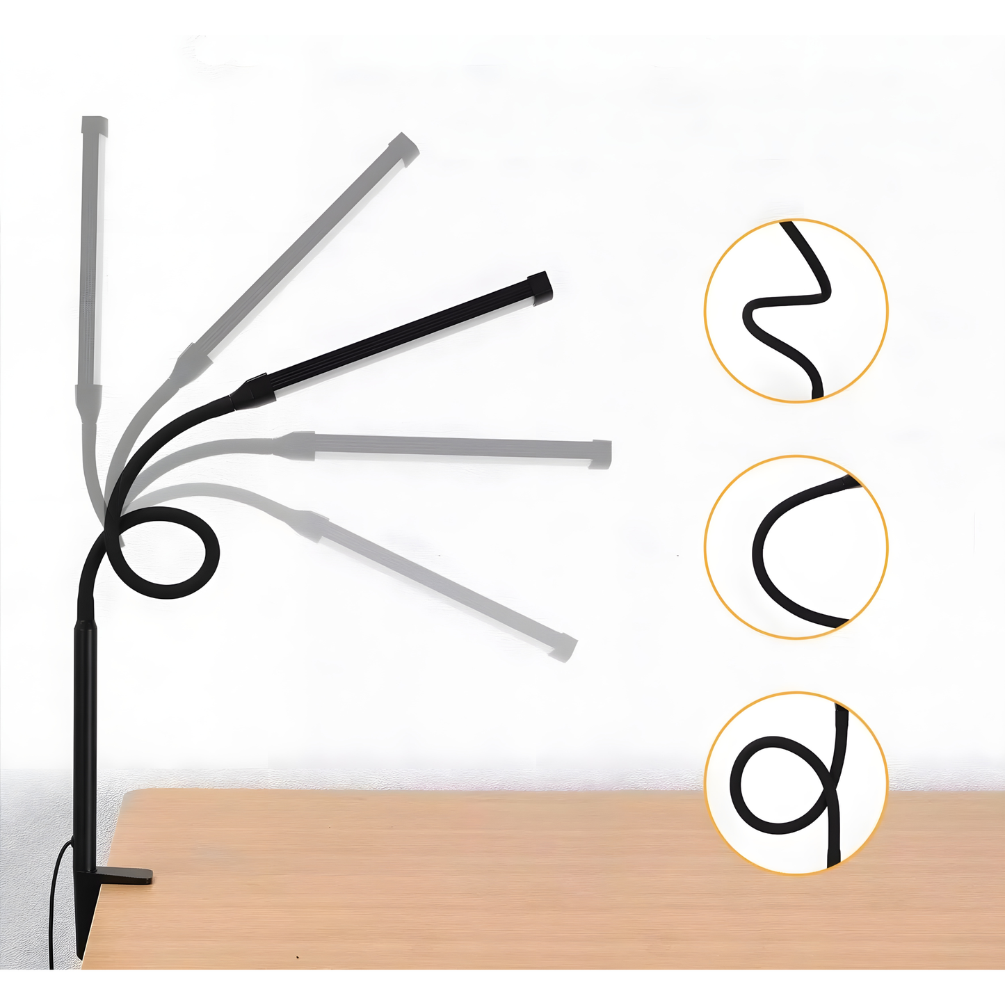 Skorter | Lumière Bubble Effect Night Light – USB Powered Girl Ornament Table Lamp for a Cosy Home