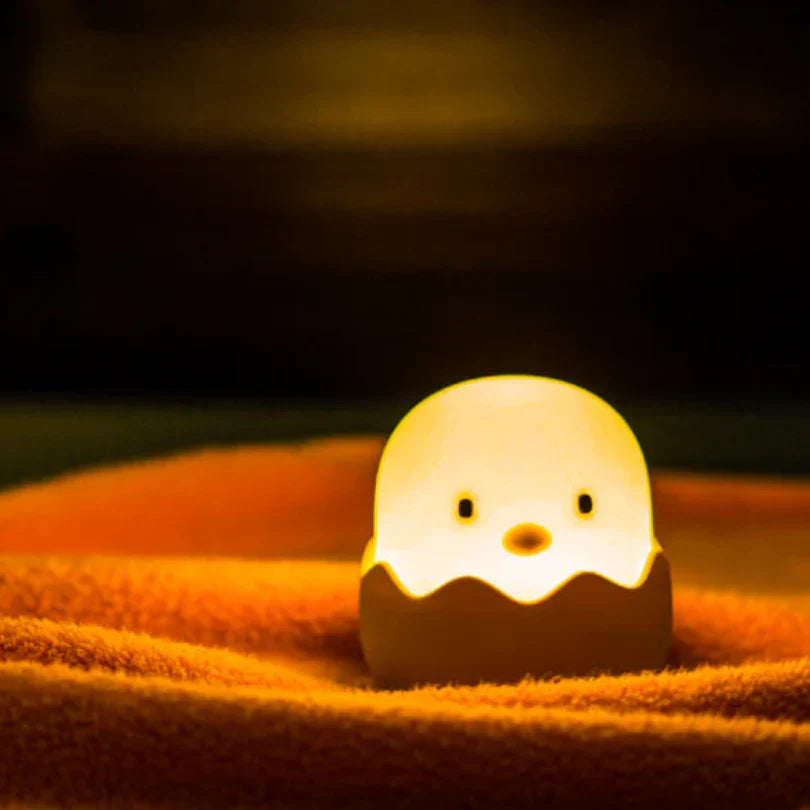 Skorter | Chick Night Light for Children – Cute LED Lamp in Egg Design for the Children's Room