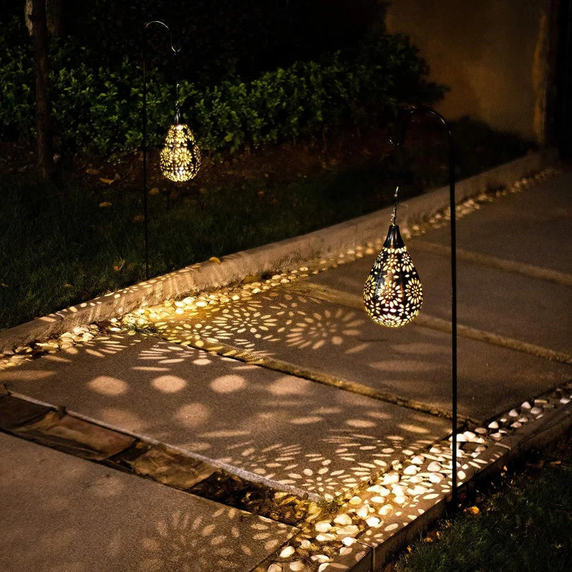 Skorter | Solar Energy Outdoor Pendant Light - LumaBright