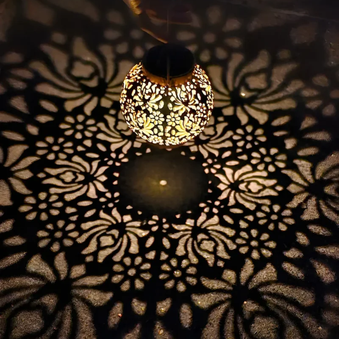 Skorter | Waterproof LED Solar Garden Hanging Light - RadiantGlow