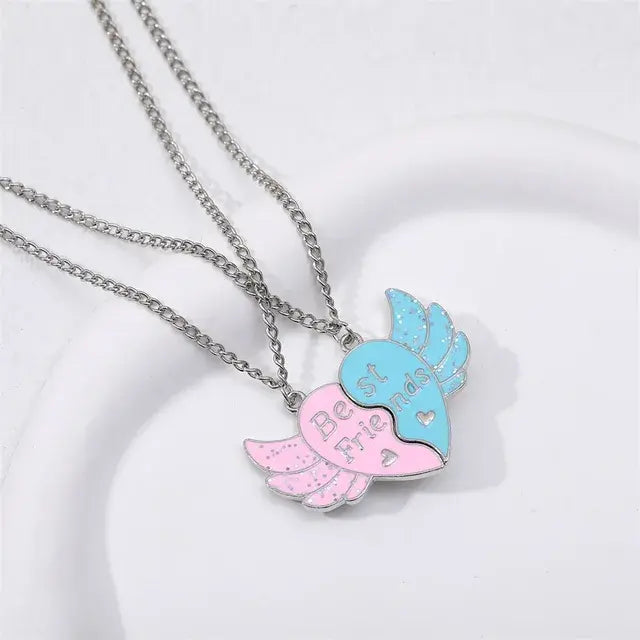 Skorter | 2 Pieces/ Set Chains Choker Broken Heart Jewelry Gift