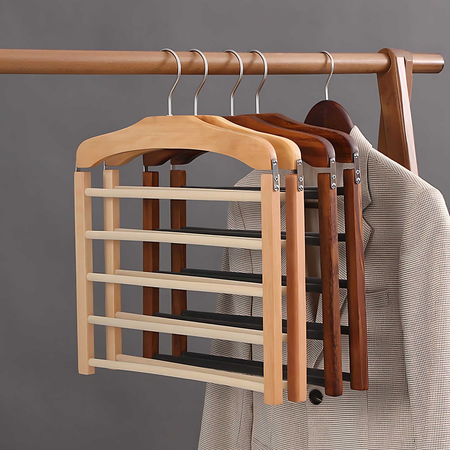 Skorter | Varden Wardrobe Multi-Level Clothes Hanger