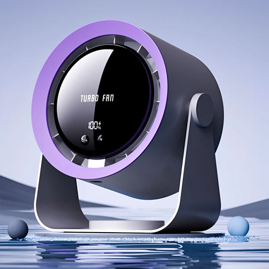 Skorter | Turbo Blade-Free Fan with LED Display Quiet Cooling