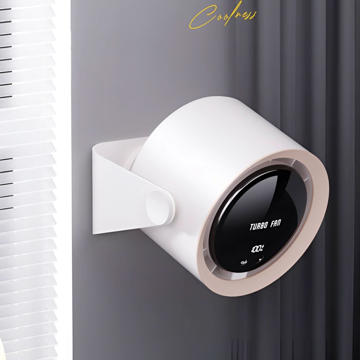 Skorter | Turbo Blade-Free Fan with LED Display Quiet Cooling
